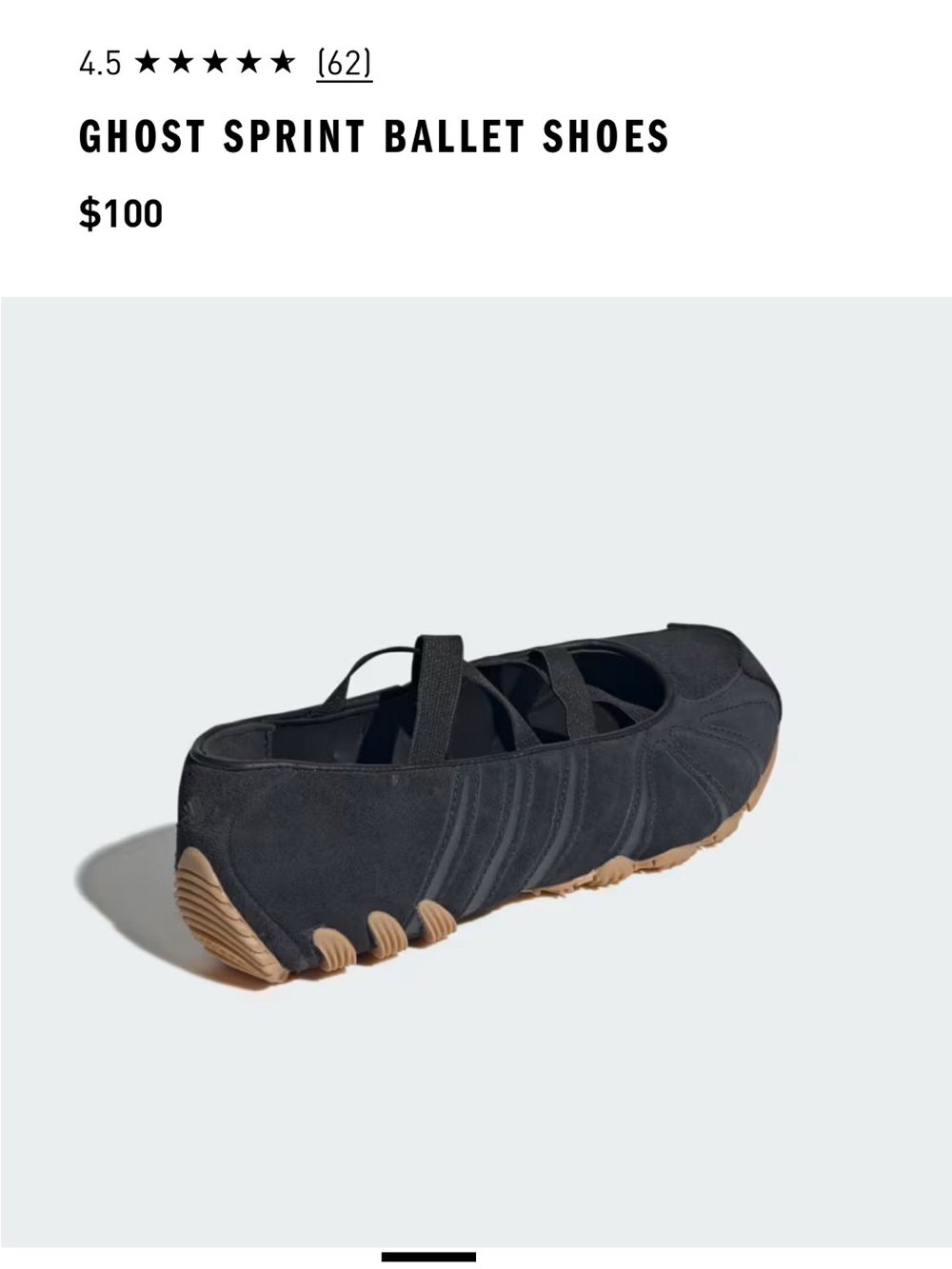 adidas Ghost Sprint Ballet Shoes - BRAND NEW NO TAGS - Picture 7 of 10